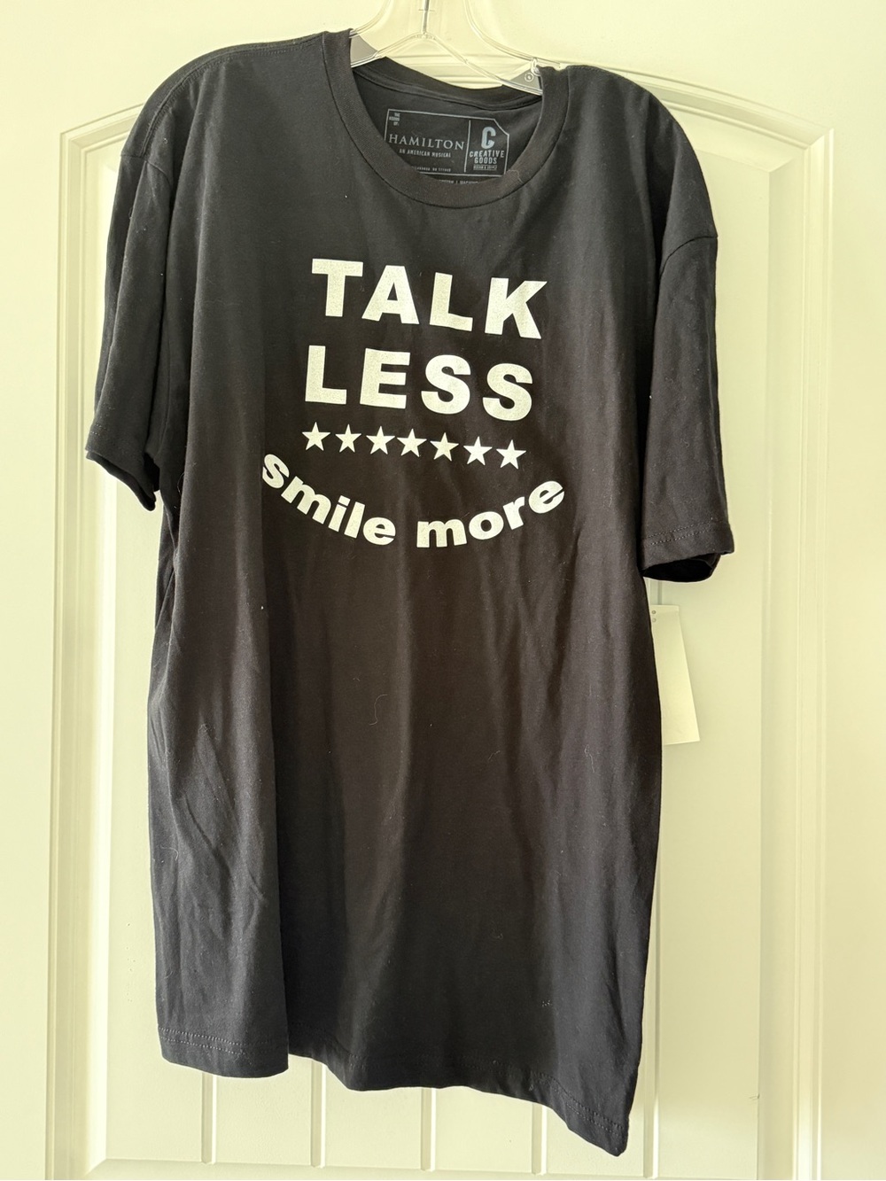 Bloomingdale’s Hamilton The Musical 'Talk Less Smile More' Graphic Tee
